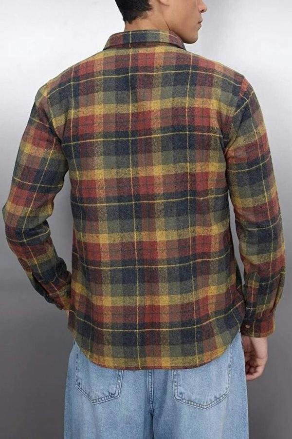 WOVCOR Double Pocket Lumberjack Argyle Men’s Shirt
