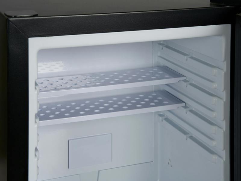 Corby Eton 20L Glass Door Minibar in Black - UK Plug