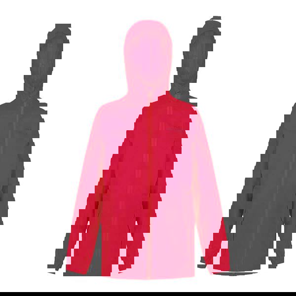 Regatta Great Outdoors Childrens/Kids Pack It Jacket III Waterproof Packaway Black - Cabaret - 