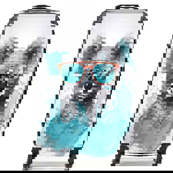 Warren Reed Splashart Koala In Glasses Suitcase