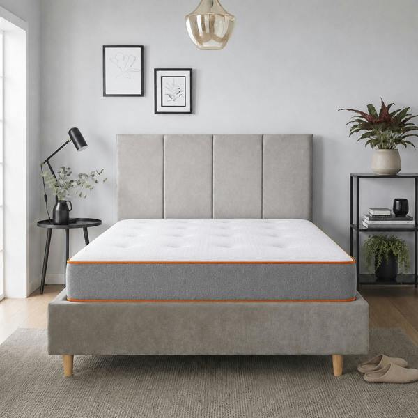 eXtreme Comfort ComfortCore 1000 Tufted Pocket Mattress – 23cm / 9” Deep 1000 Pocket Spring Mattress with Medium to Medium-Firm Support