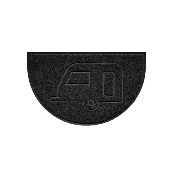 Nicoman Caravan Embossed Halfmoon Spaghetti Indoor/Outdoor Doormat