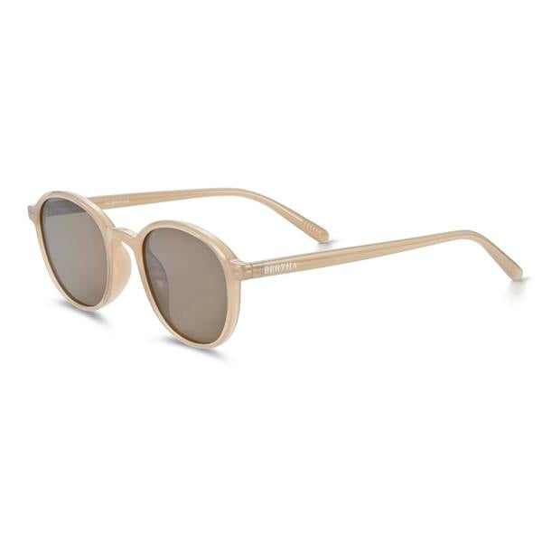 Bertha Paris Polarized Sunglasses - Black/Black - BRSBR059C2