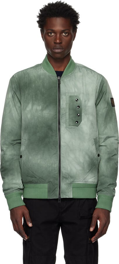 Belstaff Parameter Graph Bomber Jacket - Green