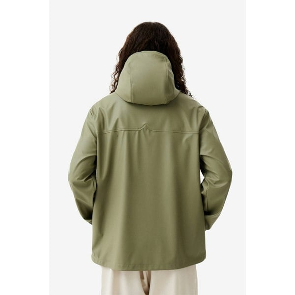 Hunter Izzy Hooded Green Jacket