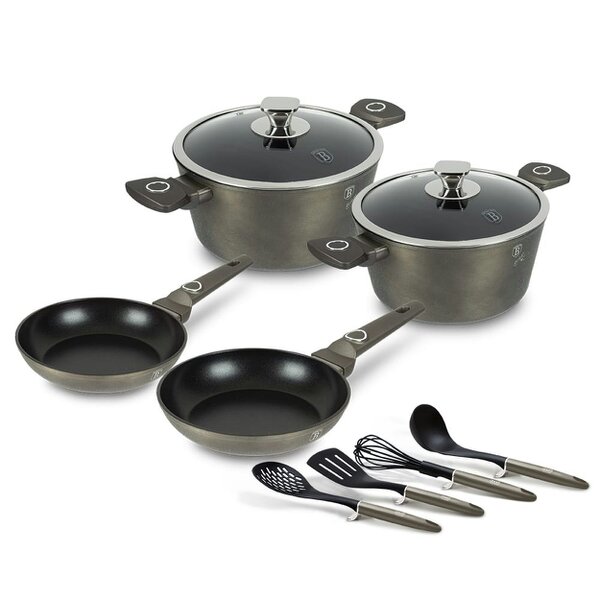 Berlinger Haus 10-Piece Cookware Set BH7166 Crystal Collection