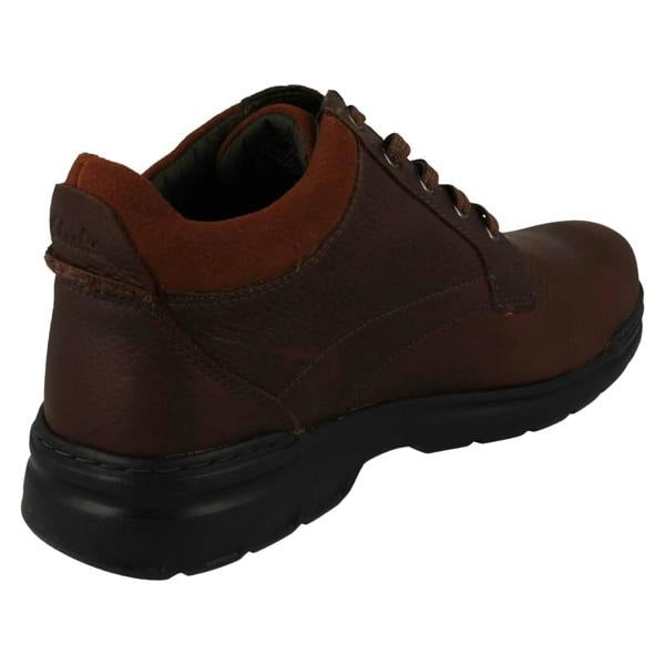 Clarks Mens Clarks Gore-Tex Casual Lace Up Ankle Boots Rockie Mid GTX