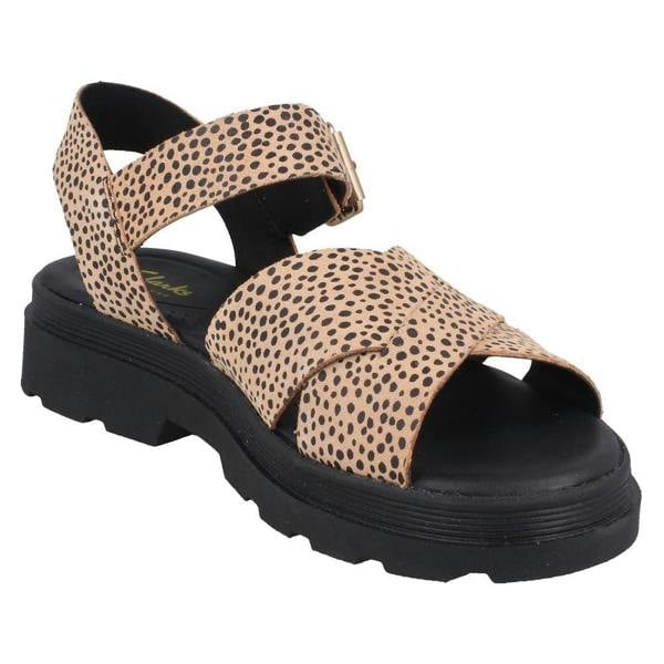 Clarks Ladies Clarks Buckle Fastening Sandals Orinoco 3 Cross