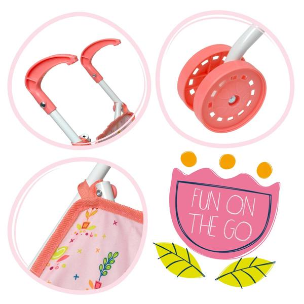 Dolls World Stroller - suitable for dolls up to 56cm