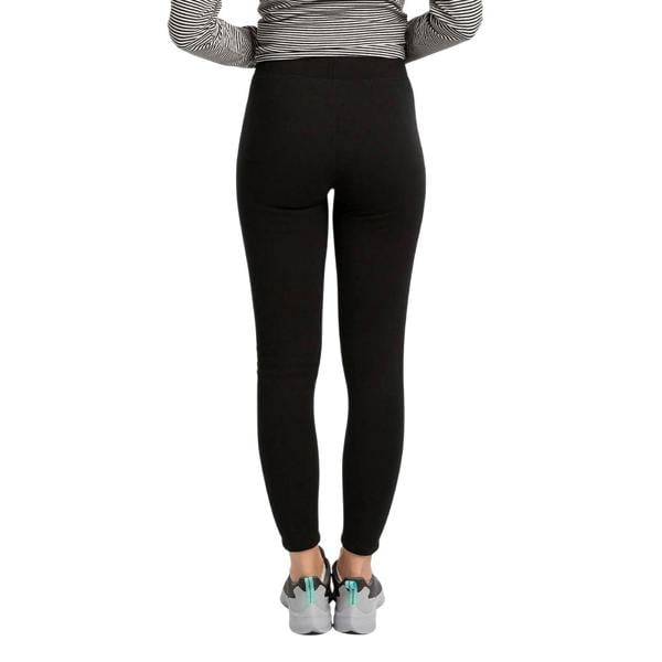 Trespass Womens/Ladies Fuzzy Sherpa Lined Leggings - Black - 