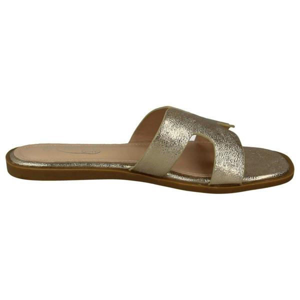 Spot On Ladies Spot On Casual Open Toe Summer Mule