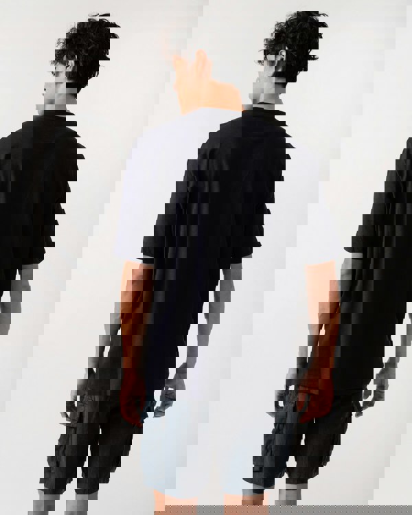 Armani Exchange Mens Embroidered A|X Centre Logo T-Shirt - Deep Navy UB101