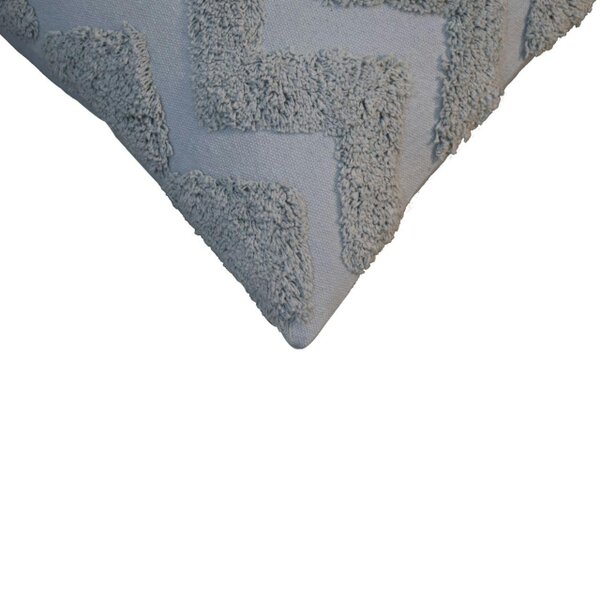 Wyld Haus Set of 2 Nopparat Natural Grey Zig-Zag Cushion