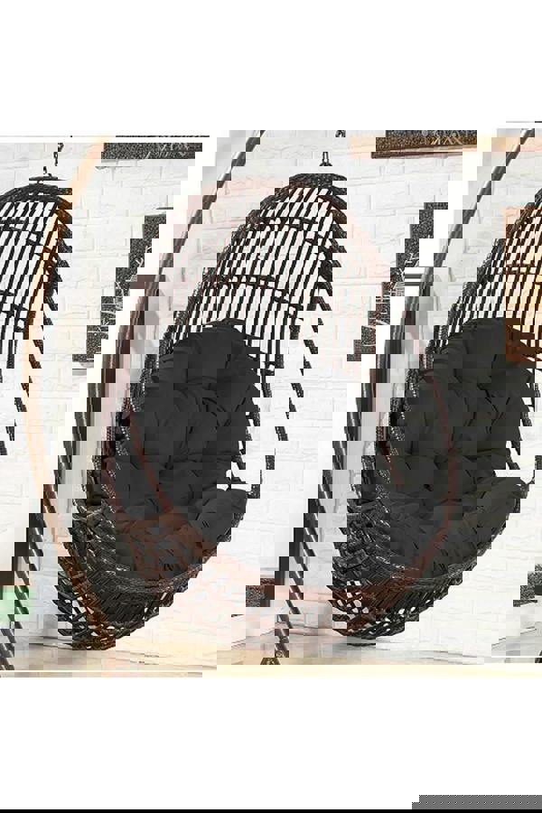 Living and Home 108 x 80cm Thick Hanging Egg Swing Chair Cushion