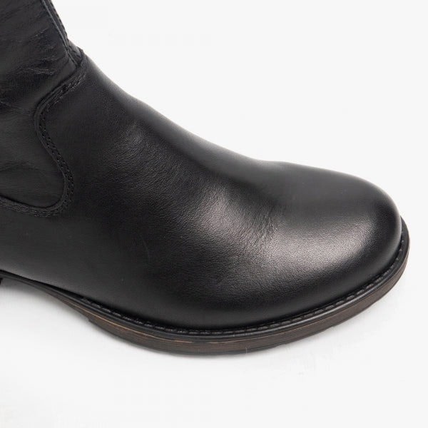Rieker Z9591-00 Womens Tall Boots - Black