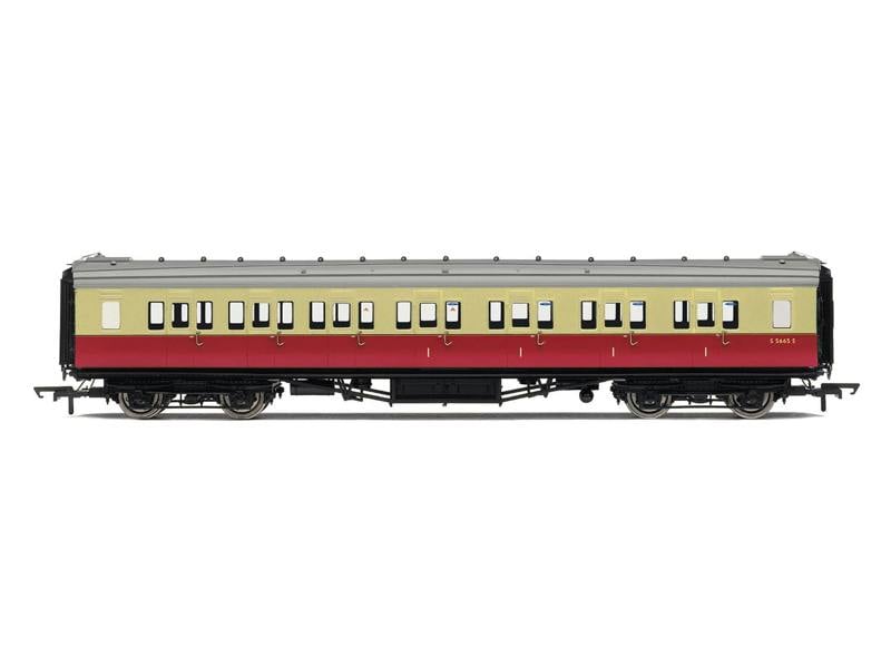 Hornby Maunsell Composite Coach BR Crimson/Cream S56656 Set 222