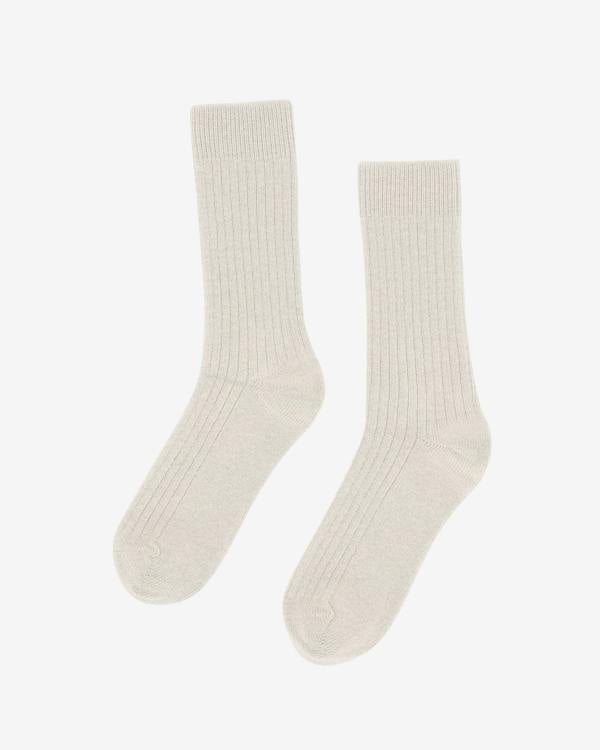 Colorful Standard Mens Merino Wool Blend Socks - Optical White