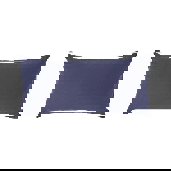 HOMESCAPES Crisp & Cool 200 TC Egyptian Cotton Percale Housewife Pillowcase, European Size