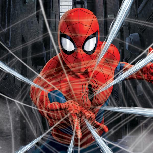 Prime 3D Puzzles Prime 3D Marvel Spider-Man 300 Piece Puzzle Collectible Tin