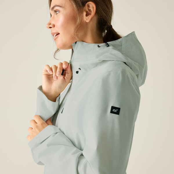 Regatta Womens Oklarna Waterproof Jacket - Gray Dawn