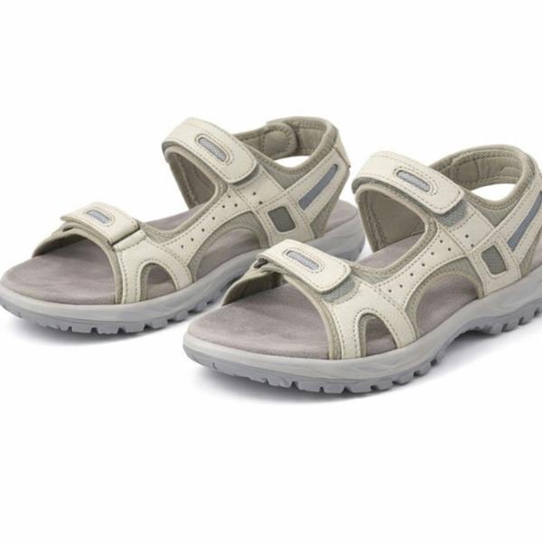Mod Comfys JESS Ankle Strap Sandals Ankle Strap Sandals   in  White