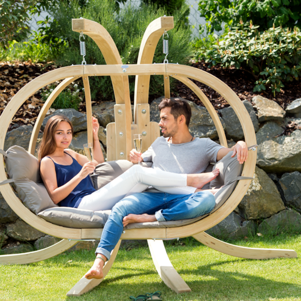 Amazonas Globo Royal Double Hanging Egg Chair Set