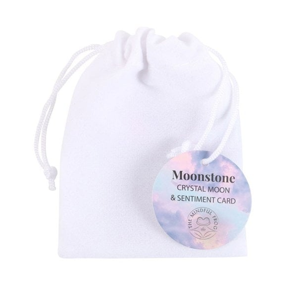 Serano Stay Wild Opalite Crystal Moon in a Bag
