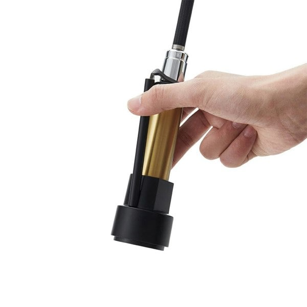 Kitchen Faucet with Pull Down Spring Spout and Pot Filler Kitchen Taps Living and Home