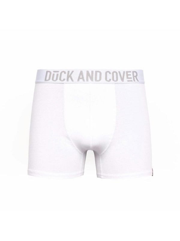 Duck and Cover Salton Boxers 2pk Black/White