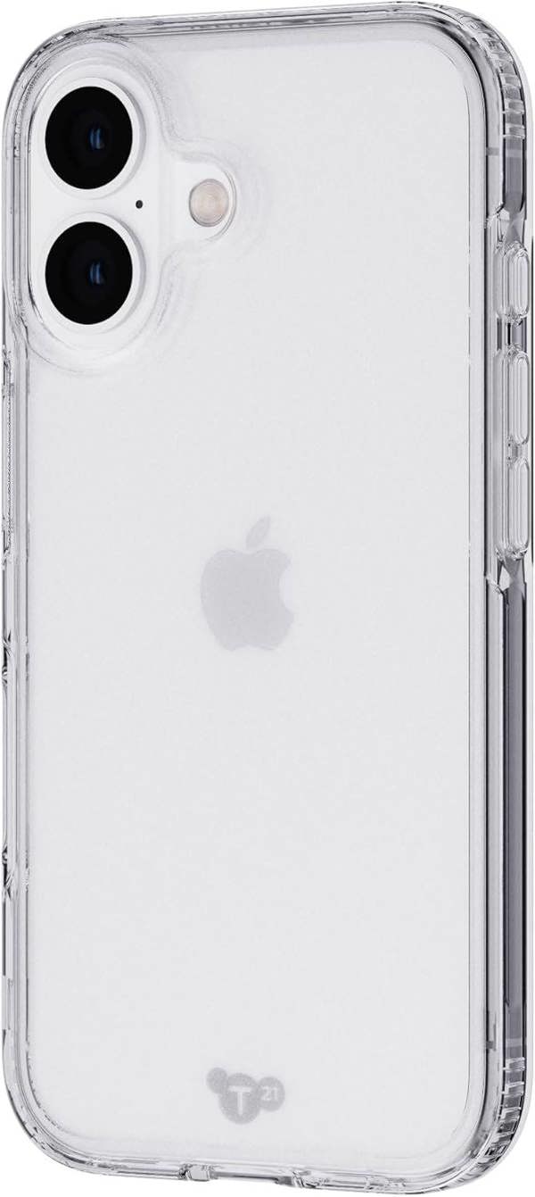 Tech 21 Tech21 Evo Clear Drop Protection Case for iPhone 16 6.1" Clear - T21-10849