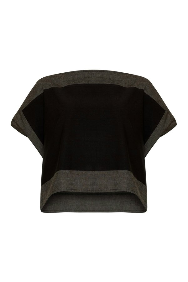 Bo Carter Luna Top - Black and Grey