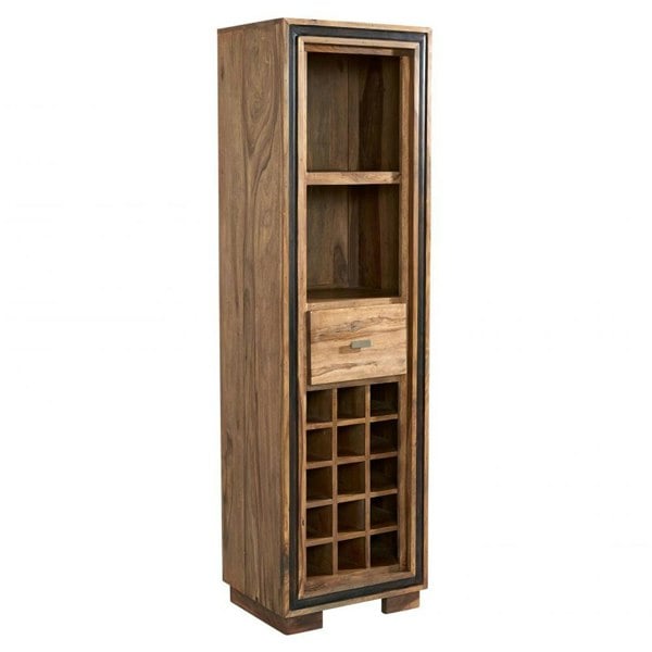 IH Design Tanishia Sheesham Wine Bookcase