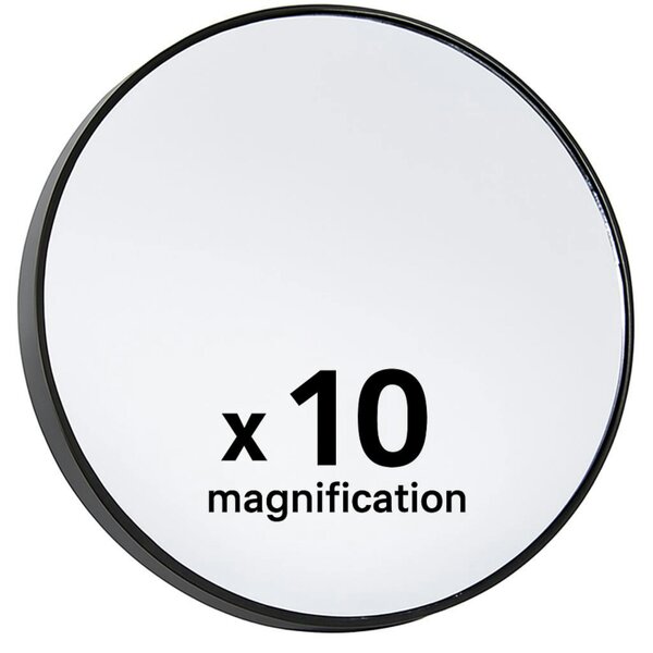 Dyzi 10x Magnification Mirror Close Up Makeup and Grooming Mirror