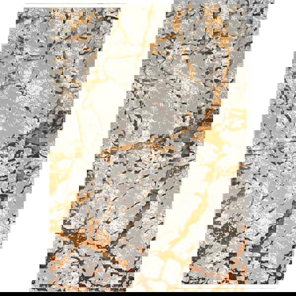 Smart Living Venice Modern Shimmer Rug - Ochre