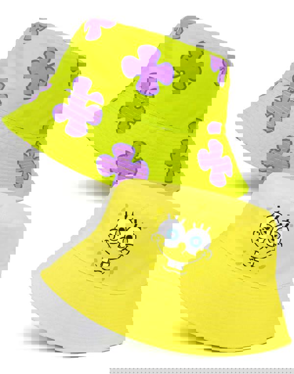 SpongeBob SquarePants Unisex Kids Multicoloured Bucket Hat (One Size)