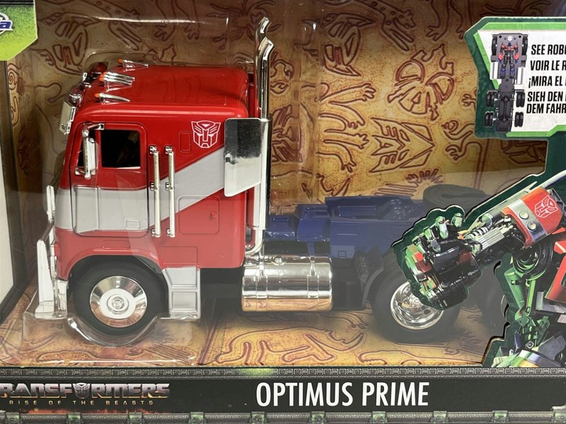 Jada Transformers Rise Of The Beasts Optimus Prime 1:24 Scale 253115014 34262