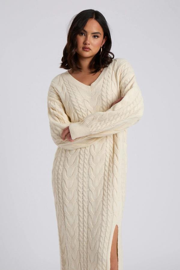 Urban Bliss Midaxi V Neck Dress