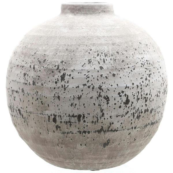 Hill Interiors Tiber Stone Vase - Stone - 