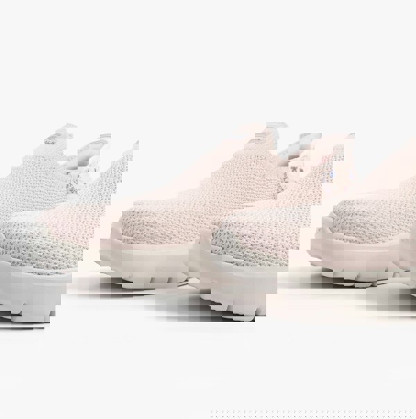 Skechers GO WALK FLEX - SUNSET ROSE Womens Trainers Light Pink