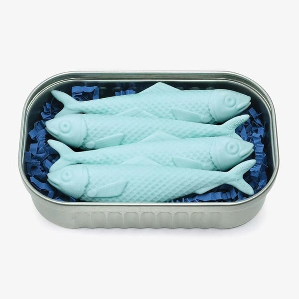 T. H. Baker Fred 4 Piece Sardine Erasers Novelty Gift 5321943