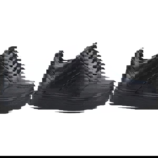 Hush Puppies Shawn Junior Leather Boys's Black Lace-Up Shoes