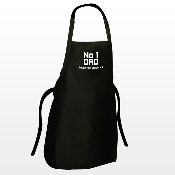 Personalised Memento Company Personalised No.1 Dad Apron