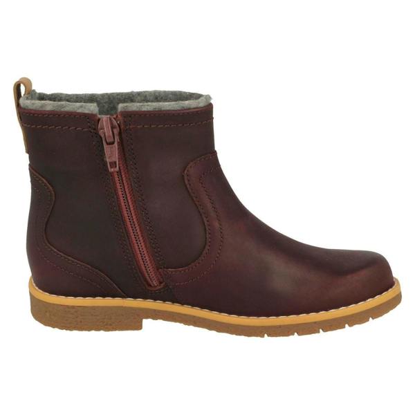 Clarks Girls Clarks Stylish Ankle Boots Comet Frost