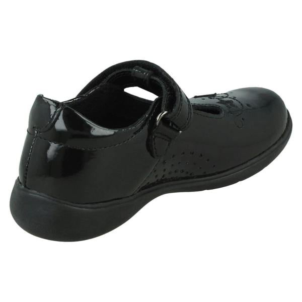 Start-rite Girls Startrite T-Bar School Shoes Star Jump
