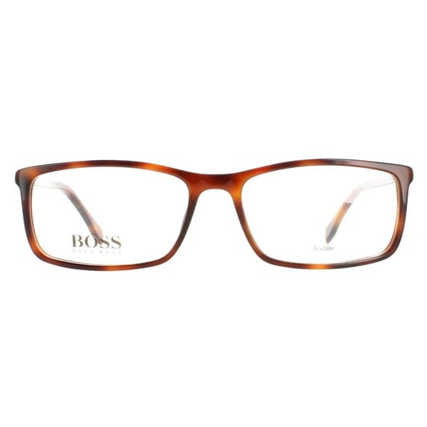 Hugo Boss Glasses Frames BOSS 0680/IT 2IK Havana Gold Men