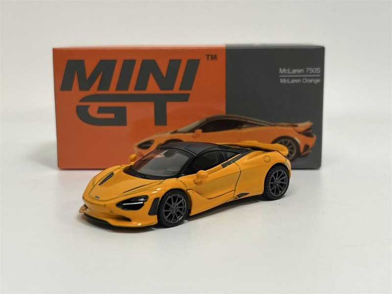 Mini GT McLaren 750S McLaren Orange RHD 1:64 Mini GT MGT00814R