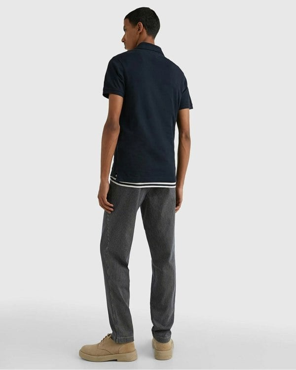 Tommy Hilfiger Core 1985 Slim Mens Polo Shirt - Desert Sky