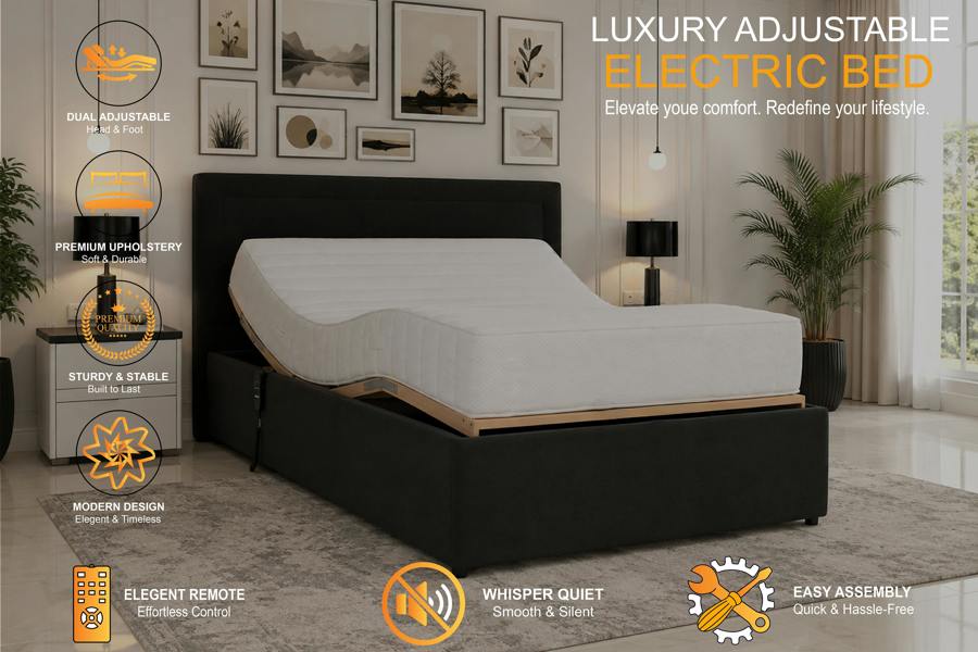 Paradise Beds Majestic Electric Adjustable Bed