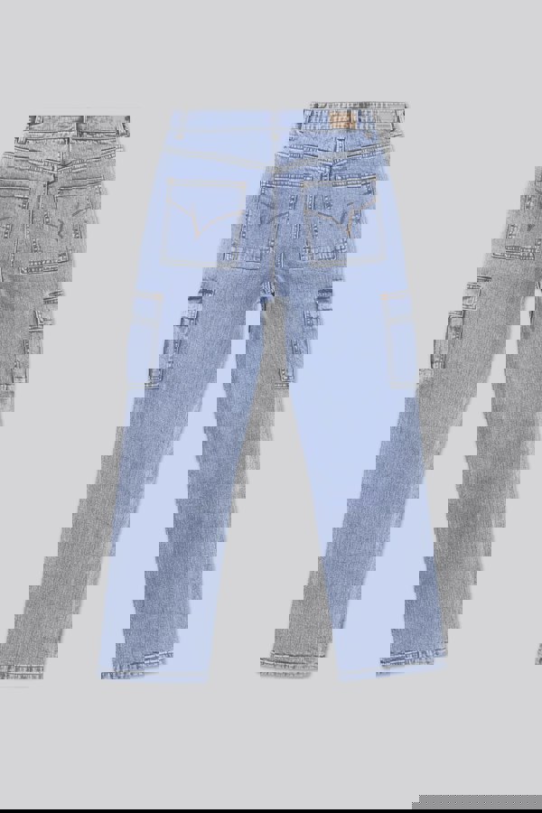 ENORSIA Vintage Straight Leg Cargo Jeans