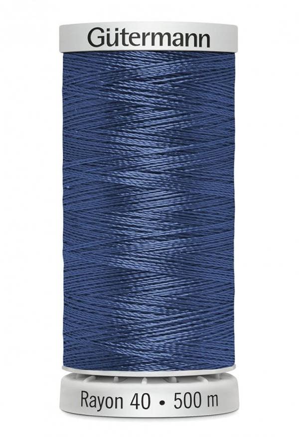 Gutermann No 40 Sulky Rayon Embroidery Thread 500m Rayon Thread Suitable For Embroidery